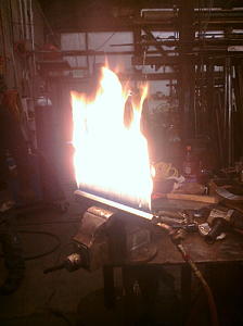 Air Knife Burner