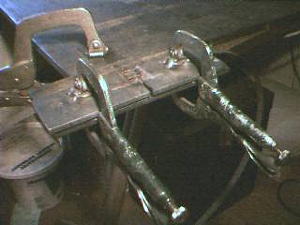 Bandsaw Blade Weld Jig