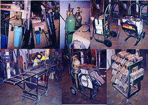 Various Carts and Racks