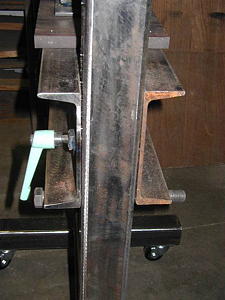 Lower beam side view